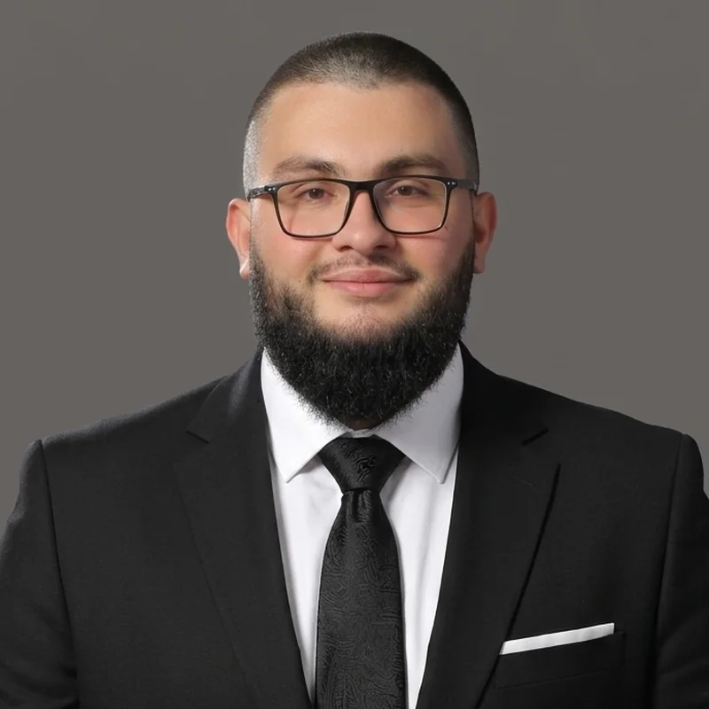 Portrait of Sanad Al-Khatib, cybersecurity and GRC professional